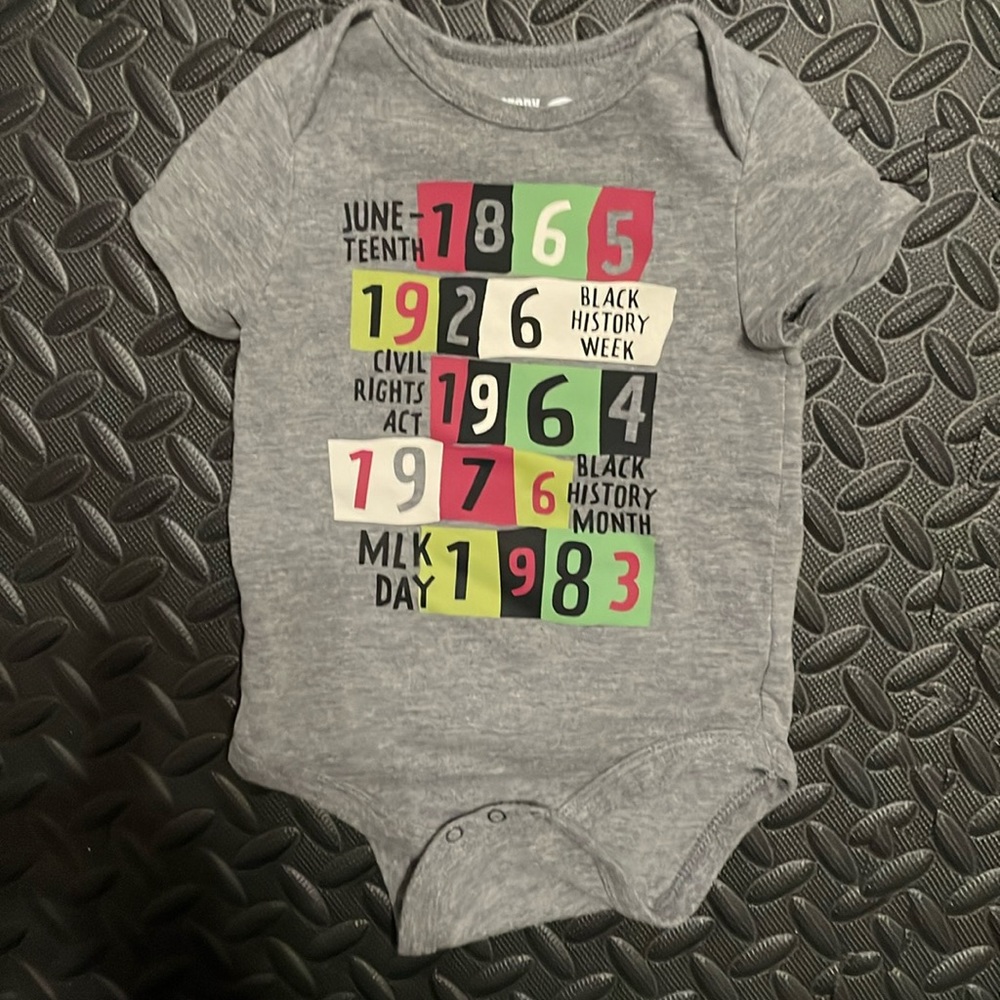 Target Black History Month Onesie